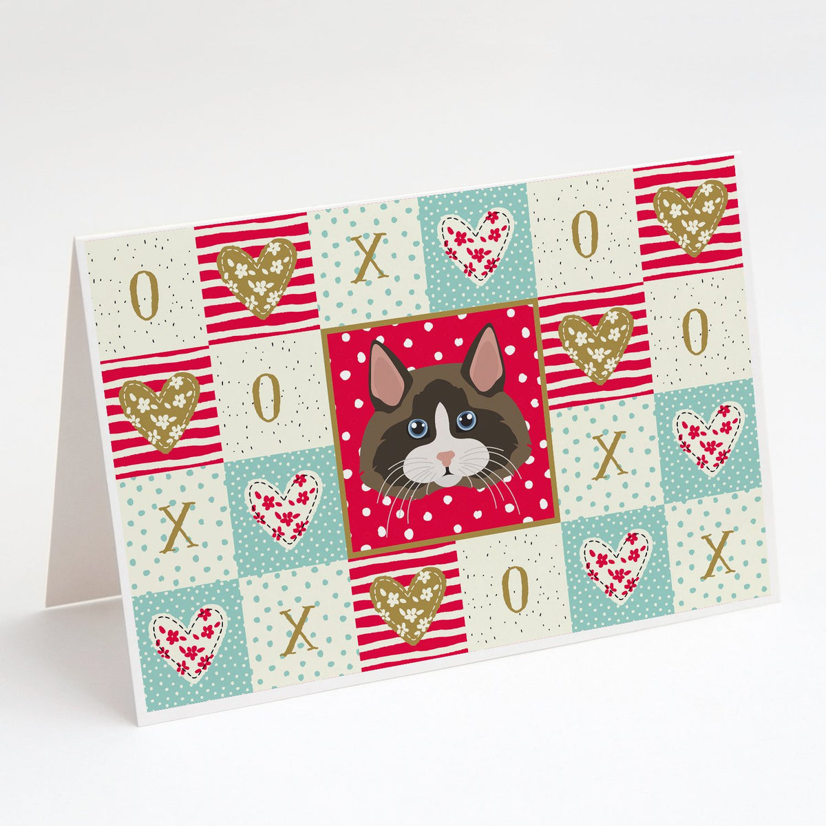 Buy this Ragdoll Cat Love Greeting Cards and Envelopes Pack of 8