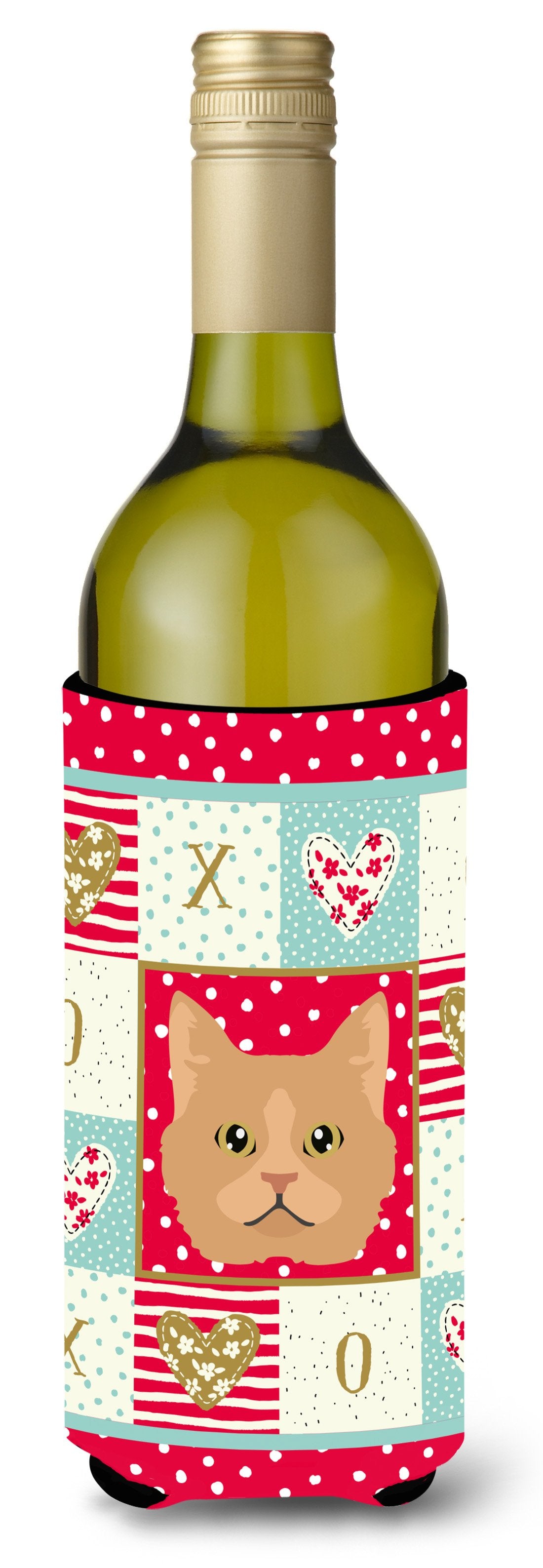 Selkirk Rex Cat Wine Bottle Beverage Insulator Hugger CK5160LITERK by Caroline&#39;s Treasures