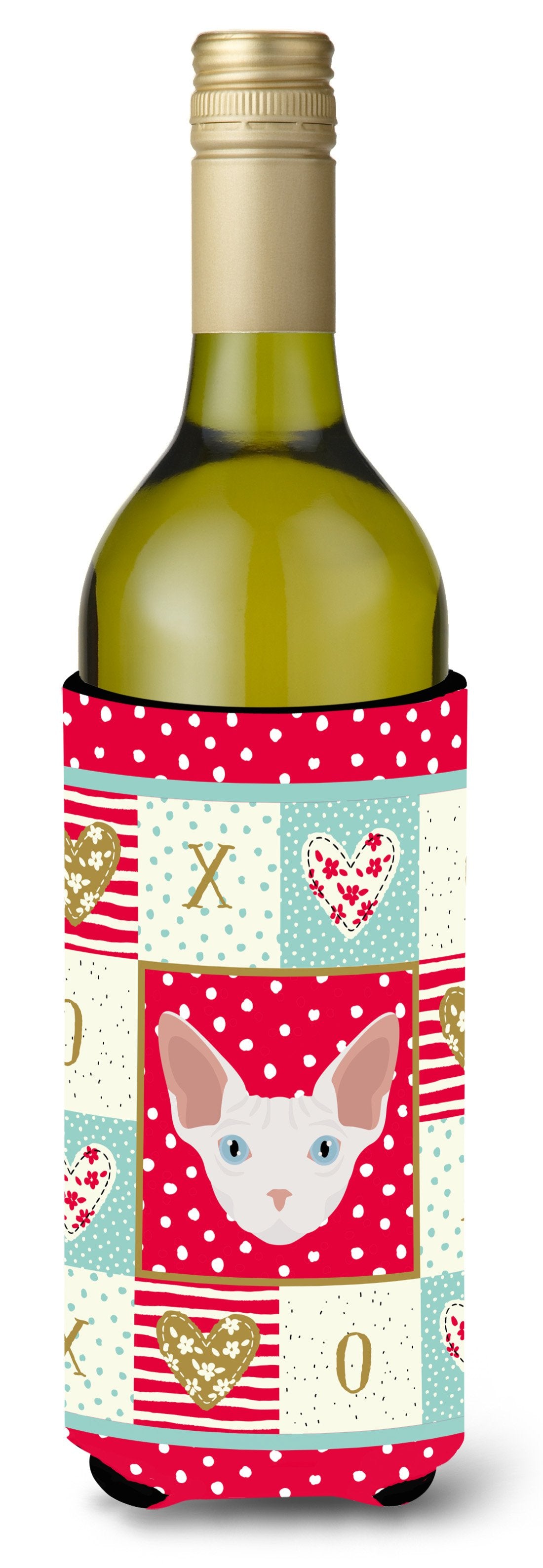 Sphynx Cat Wine Bottle Beverage Insulator Hugger CK5170LITERK by Caroline&#39;s Treasures