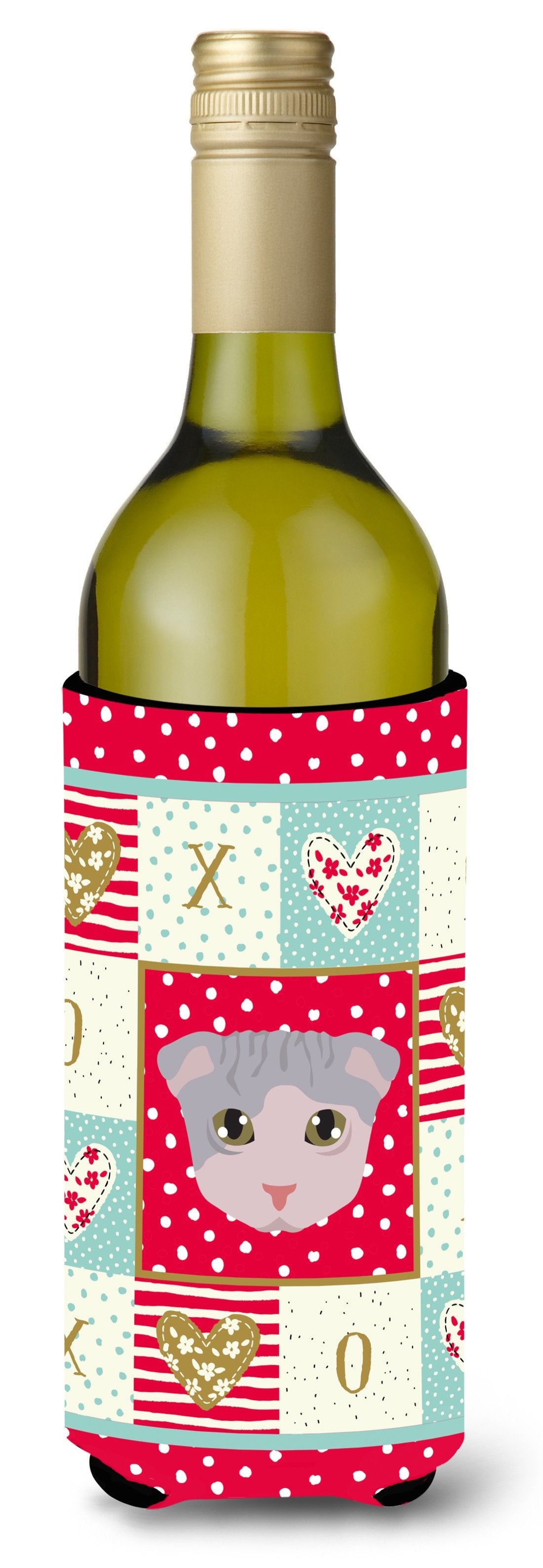 Ukrainian Levkoy Cat Wine Bottle Beverage Insulator Hugger CK5177LITERK by Caroline&#39;s Treasures