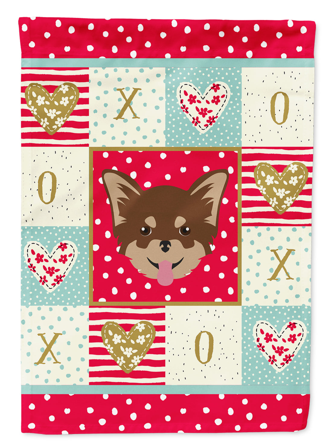 Chihuahua Flag Canvas House Size CK5190CHF  the-store.com.