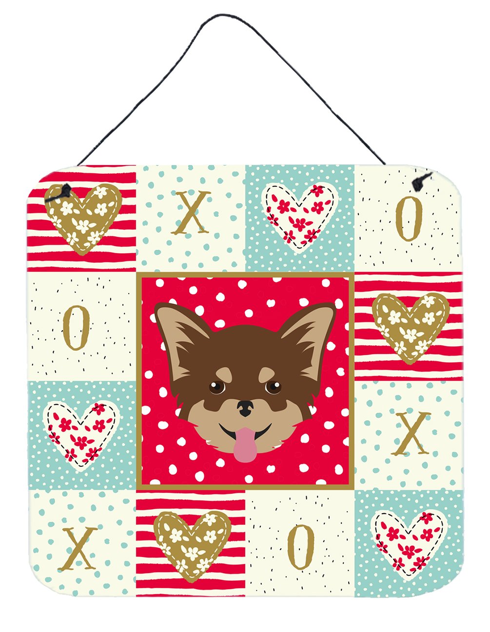 Chihuahua Love Wall or Door Hanging Prints CK5190DS66 by Caroline&#39;s Treasures