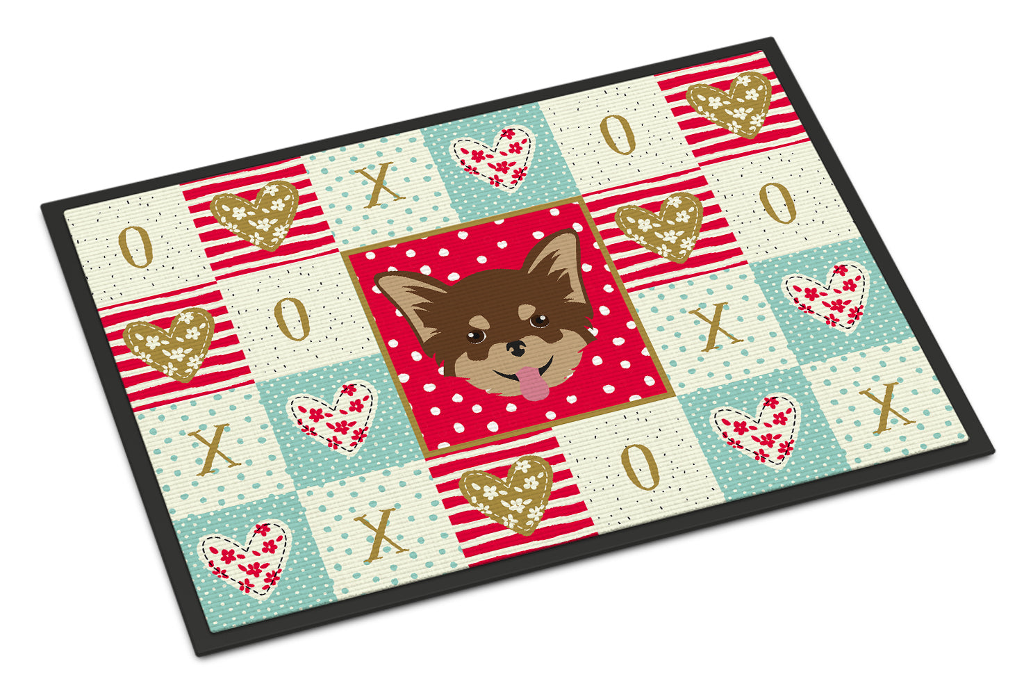 Chihuahua Love Indoor or Outdoor Mat 18x27 CK5190MAT - the-store.com