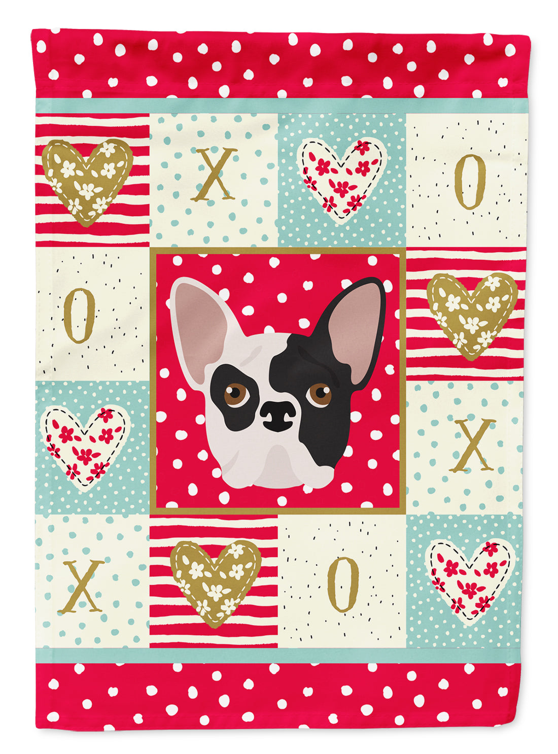 French Bulldog Flag Canvas House Size CK5200CHF  the-store.com.