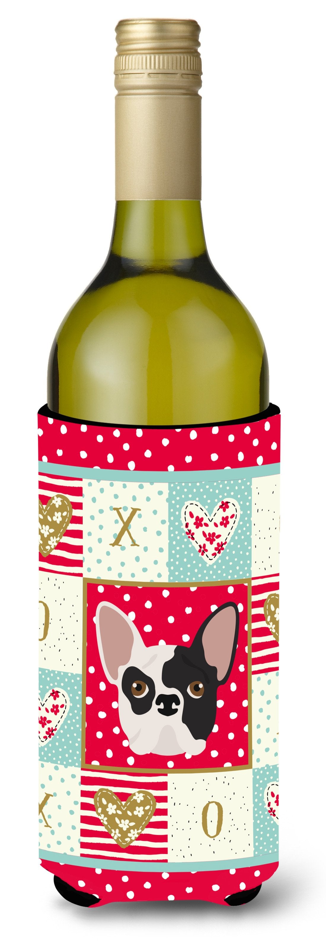 French Bulldog Wine Bottle Beverage Insulator Hugger CK5200LITERK by Caroline&#39;s Treasures