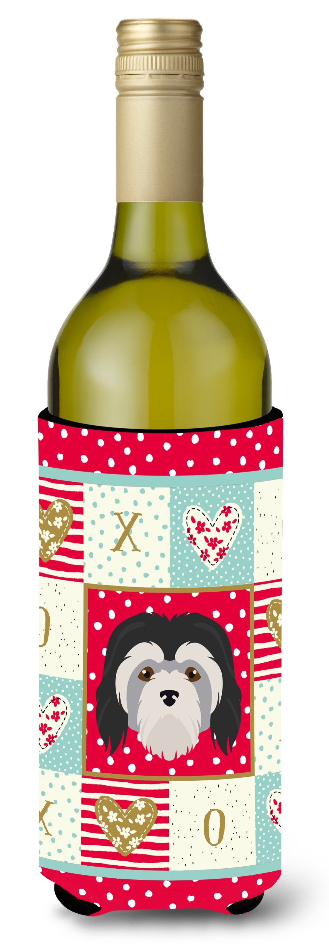 Lowchen Little Lion Dog Wine Bottle Beverage Insulator Hugger CK5216LITERK by Caroline&#39;s Treasures