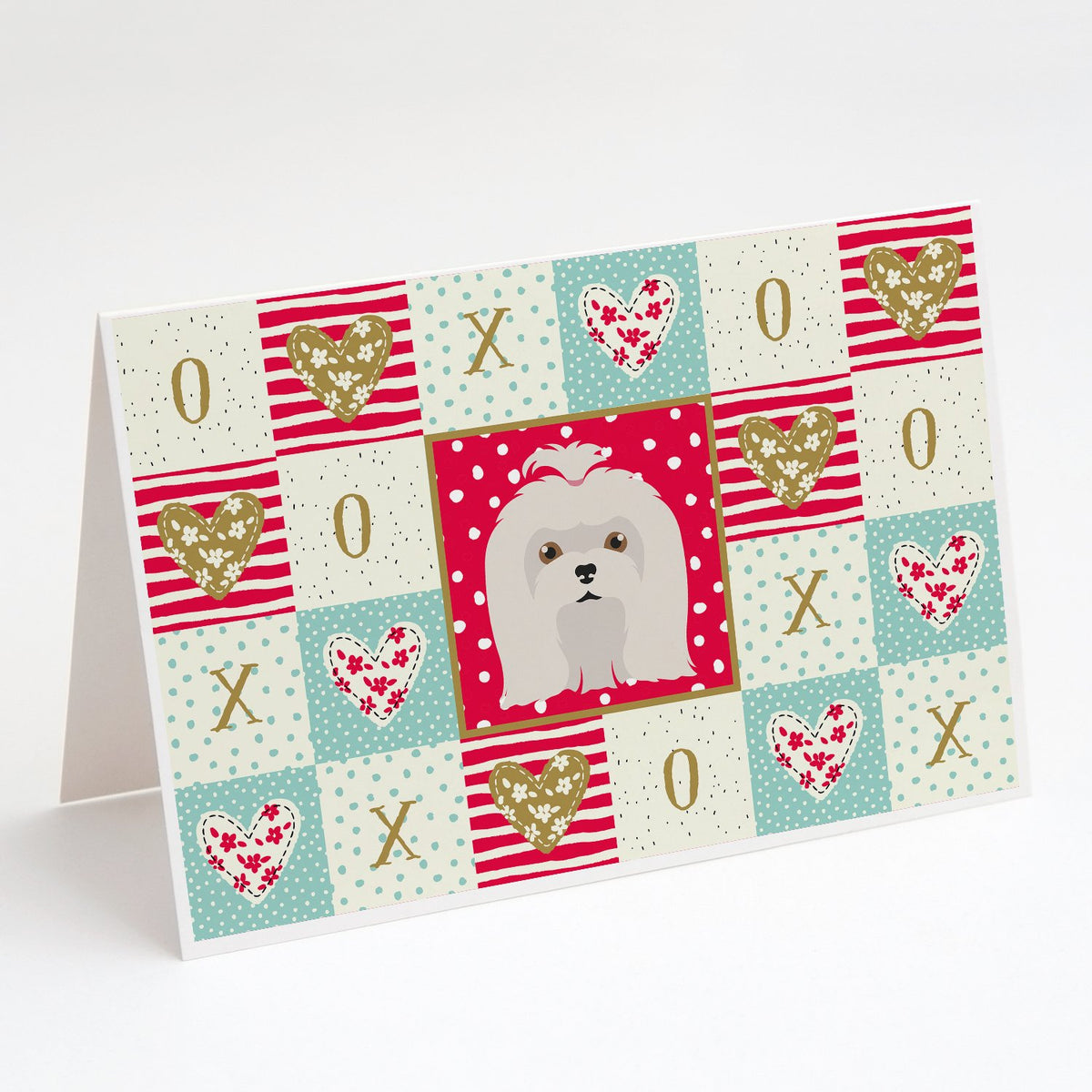 Buy this Maltese Love Greeting Cards and Envelopes Pack of 8