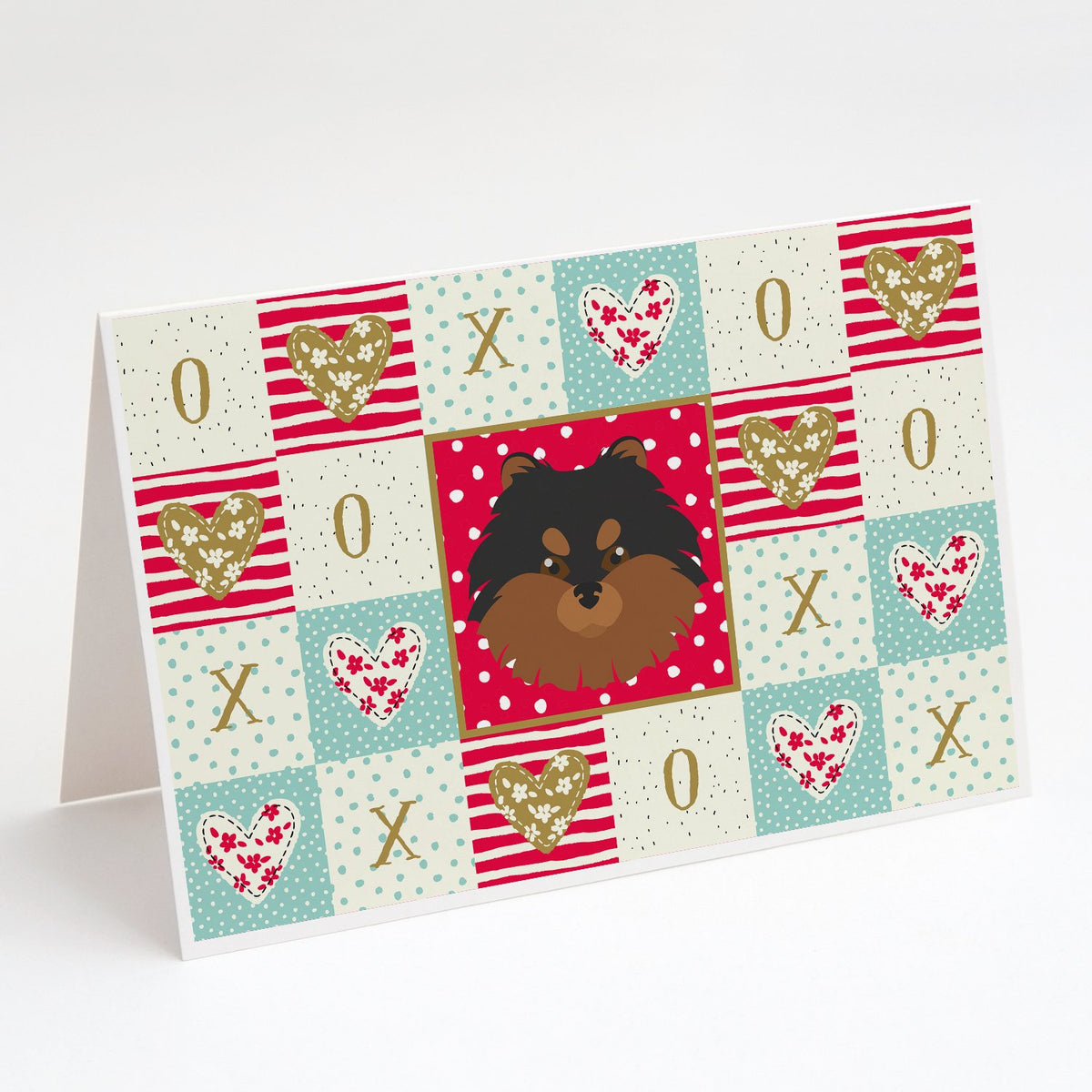 Buy this Pomeranian Love Greeting Cards and Envelopes Pack of 8