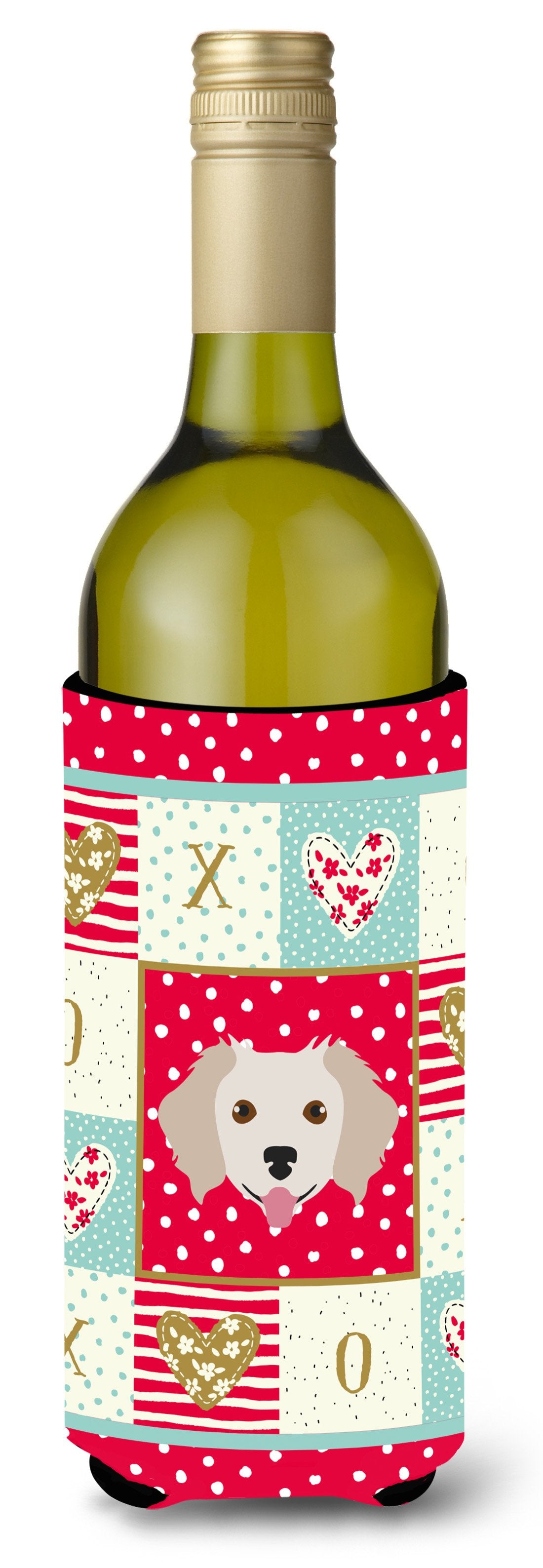 Small Greek Domestic Dog Wine Bottle Beverage Insulator Hugger CK5238LITERK by Caroline&#39;s Treasures