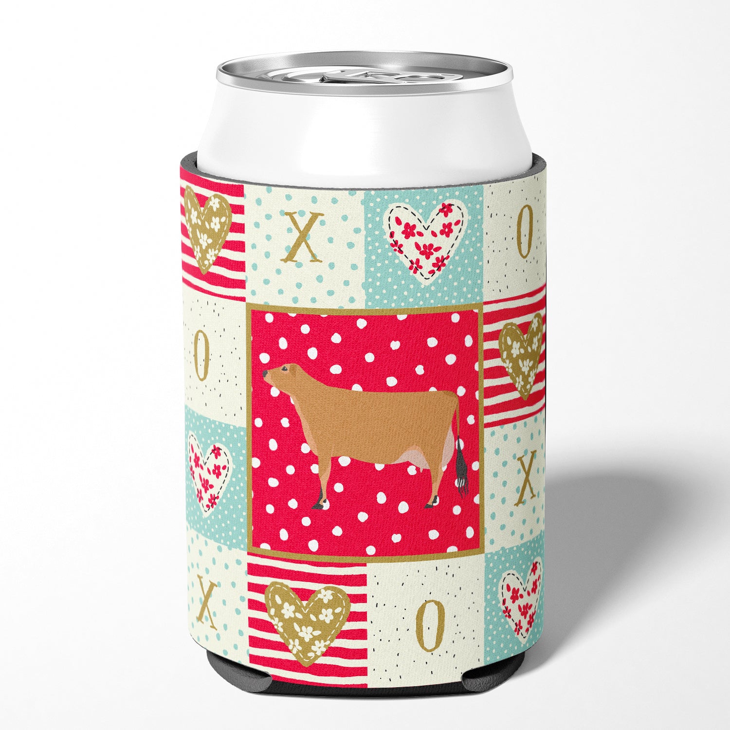 Jersey Cow Love Can or Bottle Hugger CK5256CC