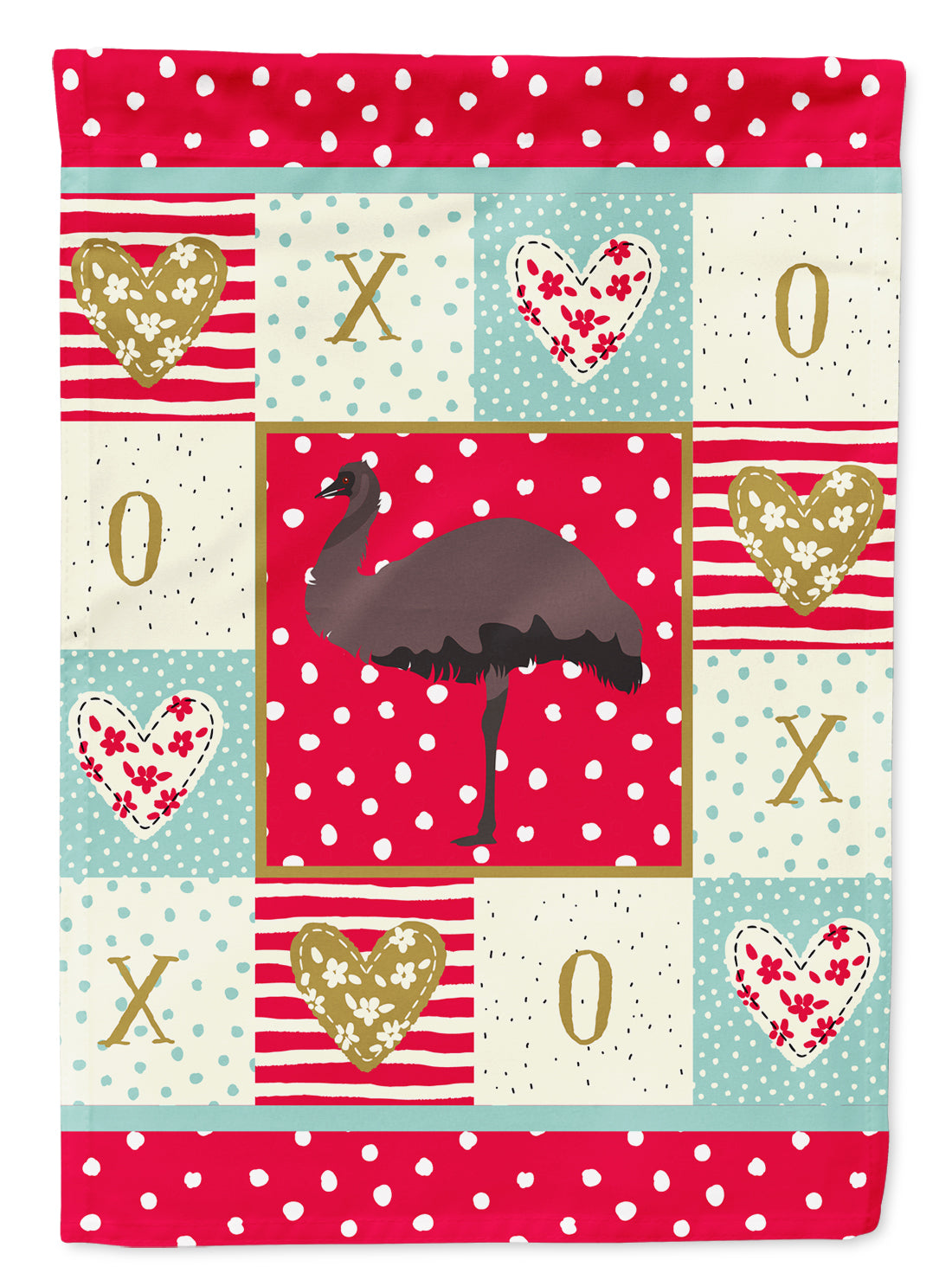 Emu Love Flag Canvas House Size CK5349CHF  the-store.com.