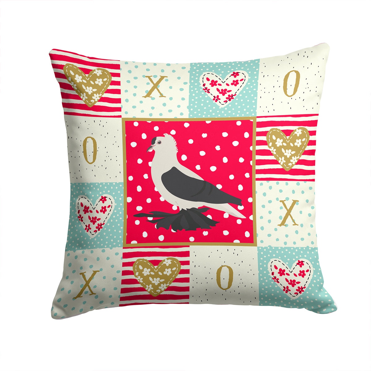 Saxon Fairy Swallow Pigeon Love Fabric Decorative Pillow CK5373PW1414 - the-store.com