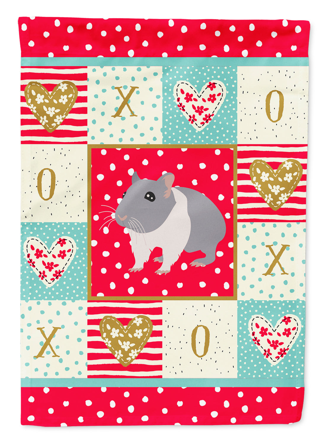 South African Hamster Love Flag Canvas House Size CK5442CHF