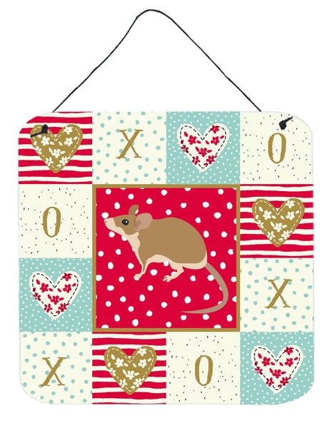 Spiny Mouse Love Wall or Door Hanging Prints CK5453DS66 by Caroline's Treasures