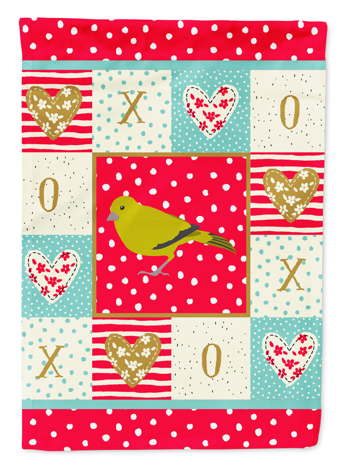 London Canary Love Flag Canvas House Size CK5505CHF  the-store.com.