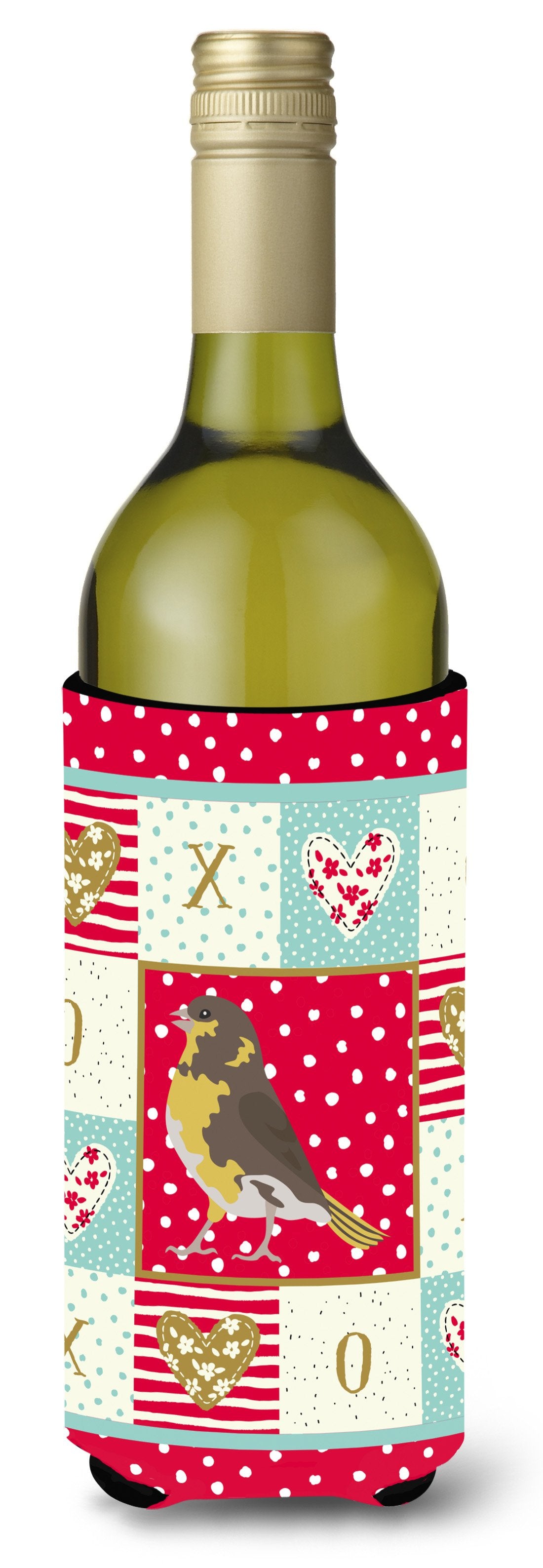 Spanish Canary Love Wine Bottle Hugger CK5508LITERK by Caroline&#39;s Treasures
