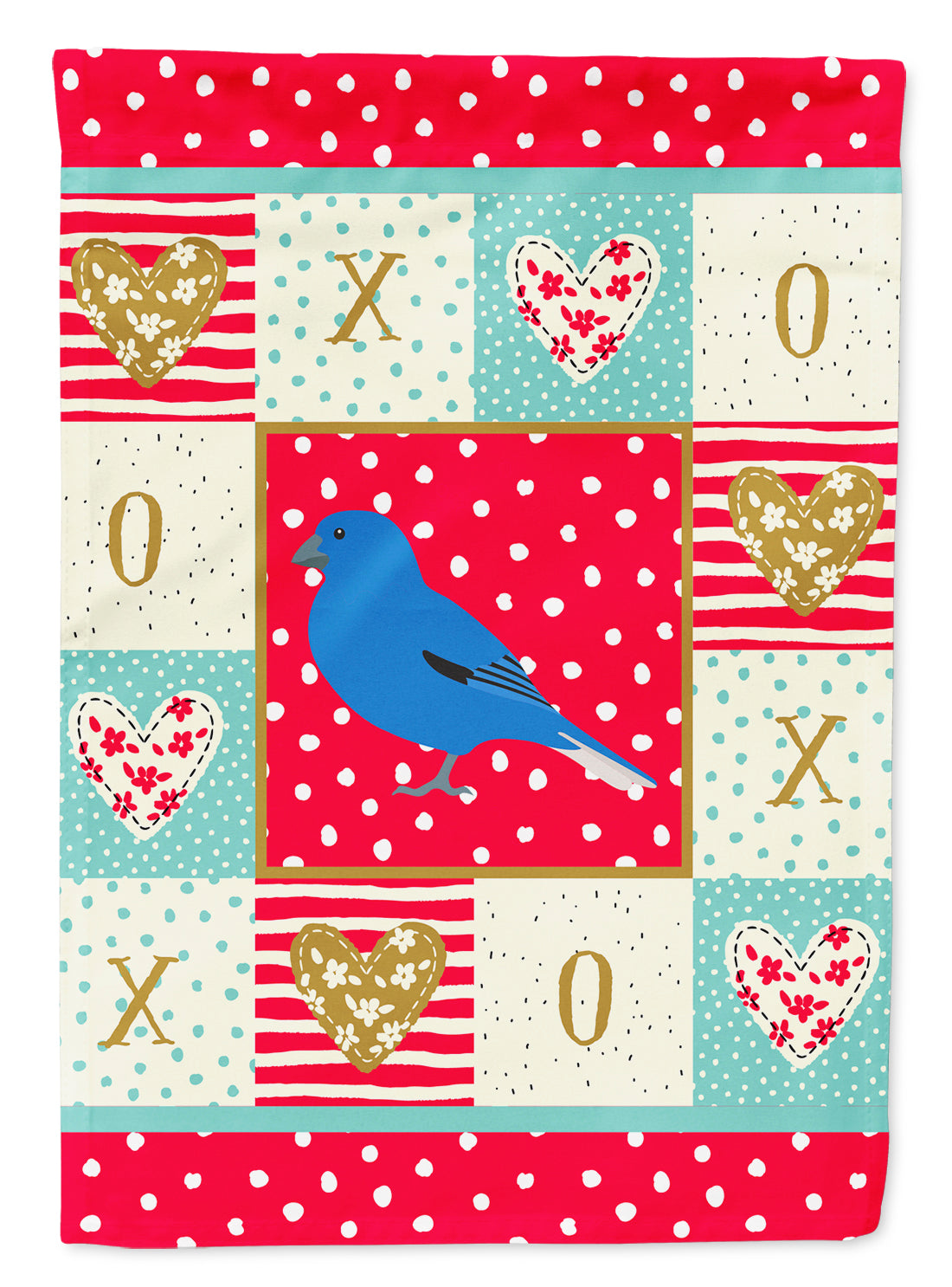 Bunting Love Flag Canvas House Size CK5510CHF