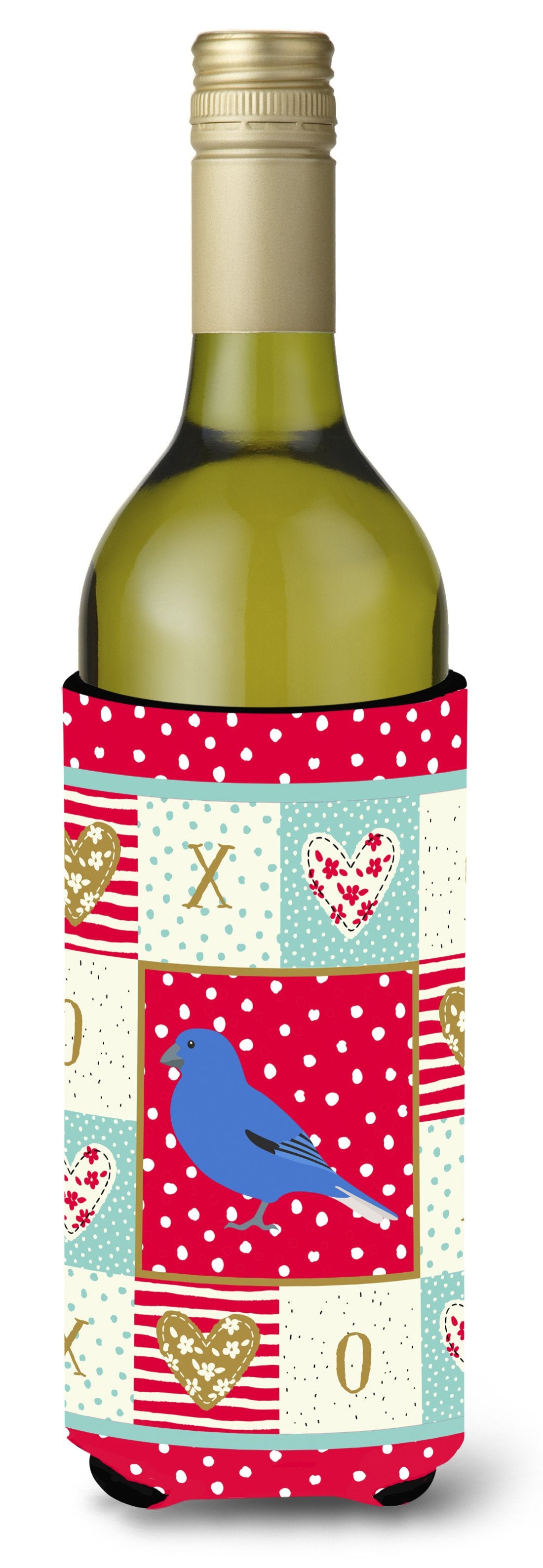 Bunting Love Wine Bottle Hugger CK5510LITERK by Caroline&#39;s Treasures