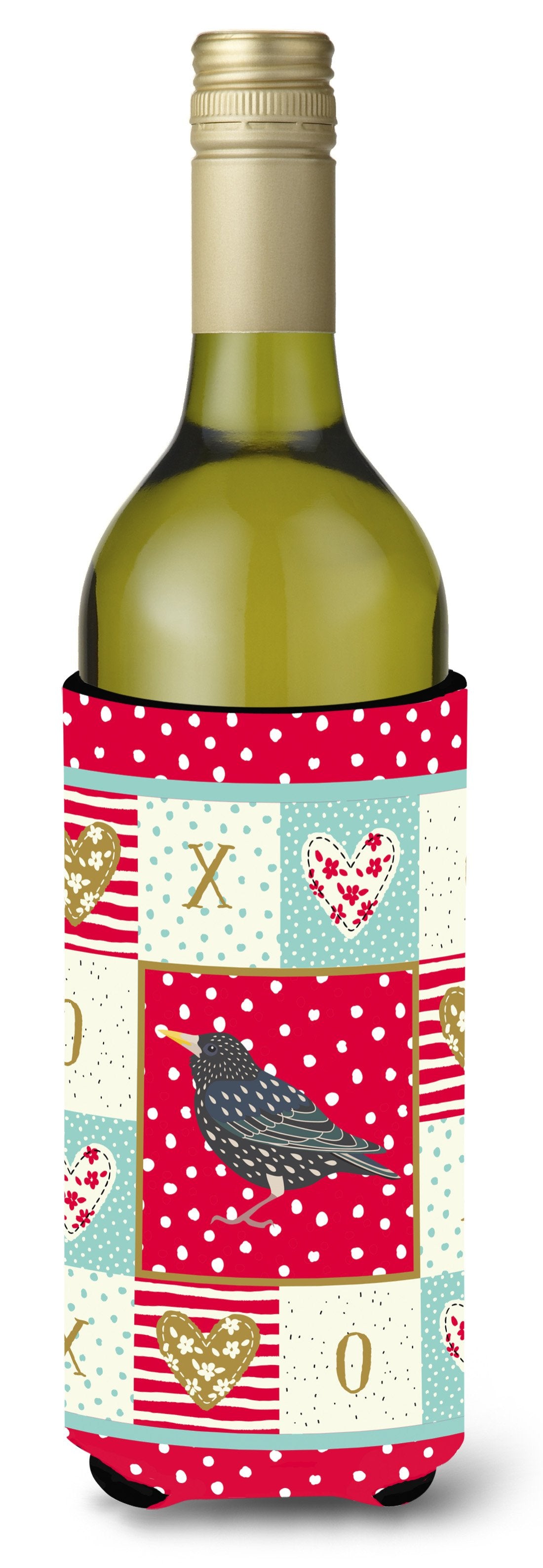 Starling Love Wine Bottle Hugger CK5515LITERK by Caroline&#39;s Treasures