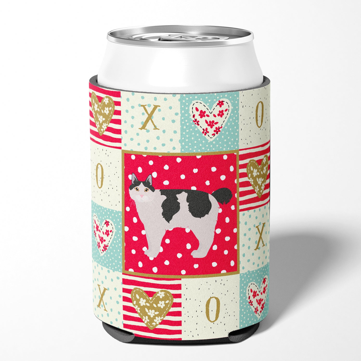 Kurilian Bobtail #2 Cat Love Can or Bottle Hugger CK5635CC  the-store.com.