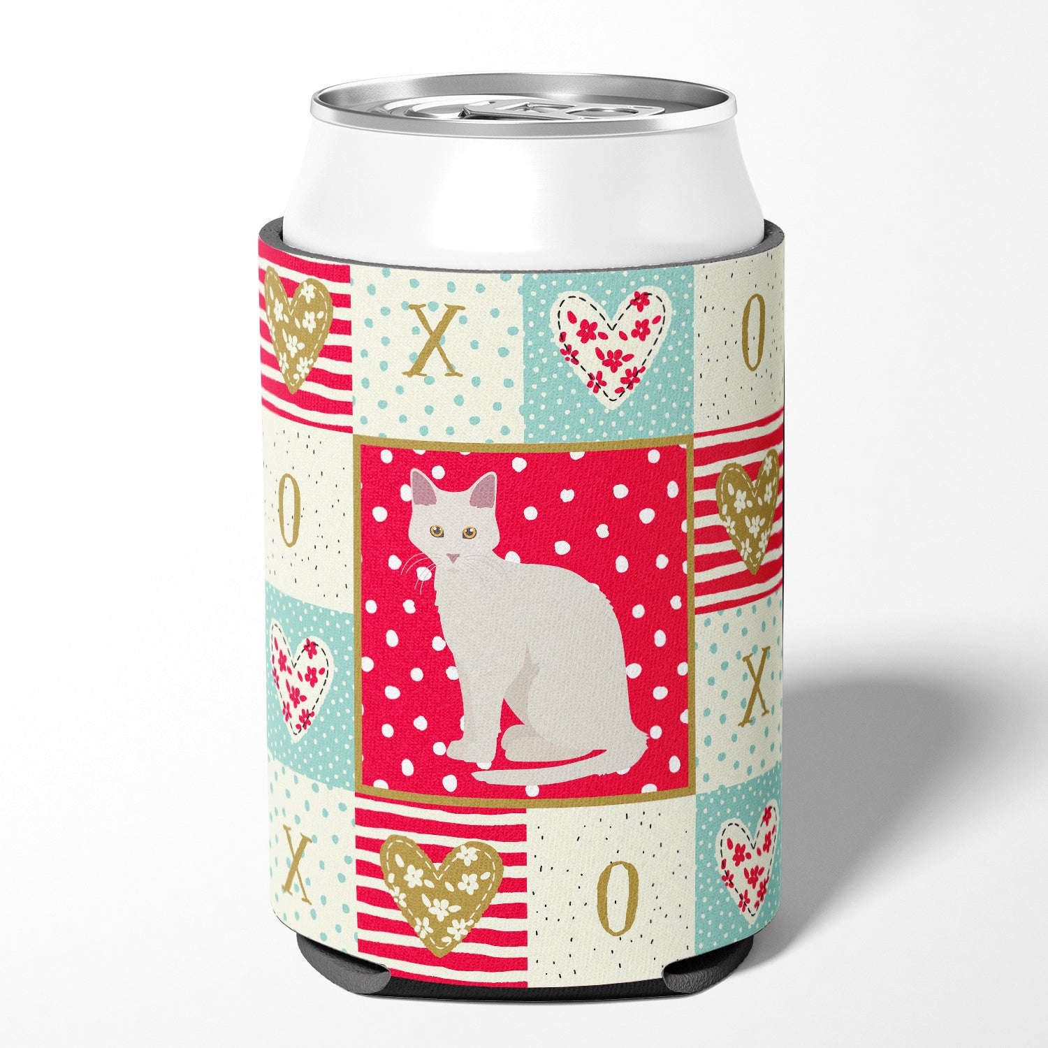 Caroline's Treasures Aphrodite Giant Cat Love Can or Bottle Hugger CK5738CC