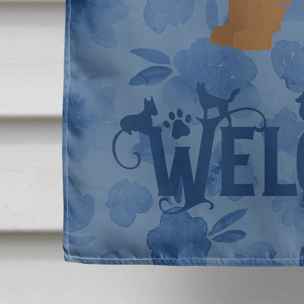 Affenpinscher #1 Welcome Flag Toile Maison Taille CK5962CHF