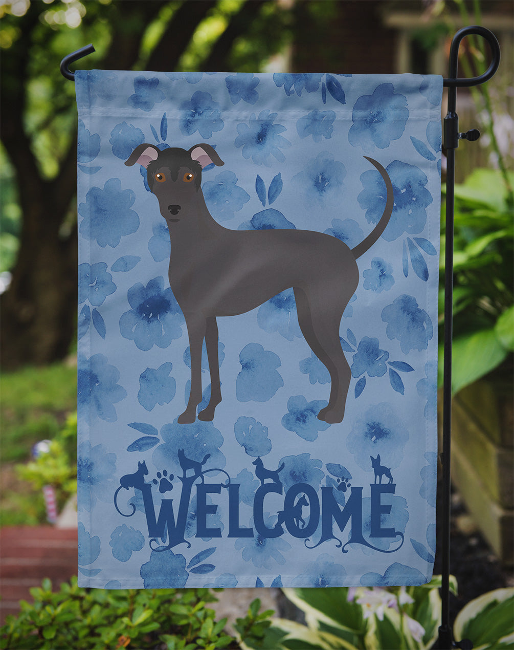 Drapeau de bienvenue pour chien pila argentin Taille jardin CK5965GF