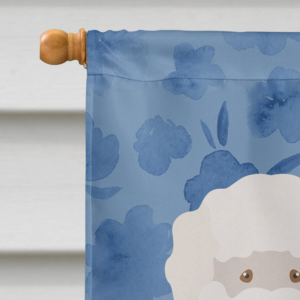 Bichon Fris� #2 Welcome Flag Canvas House Size CK5970CHF  the-store.com.