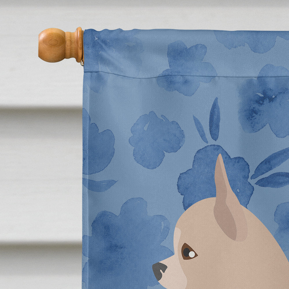 Chihuahua Welcome Flag Canvas House Size CK5976CHF  the-store.com.
