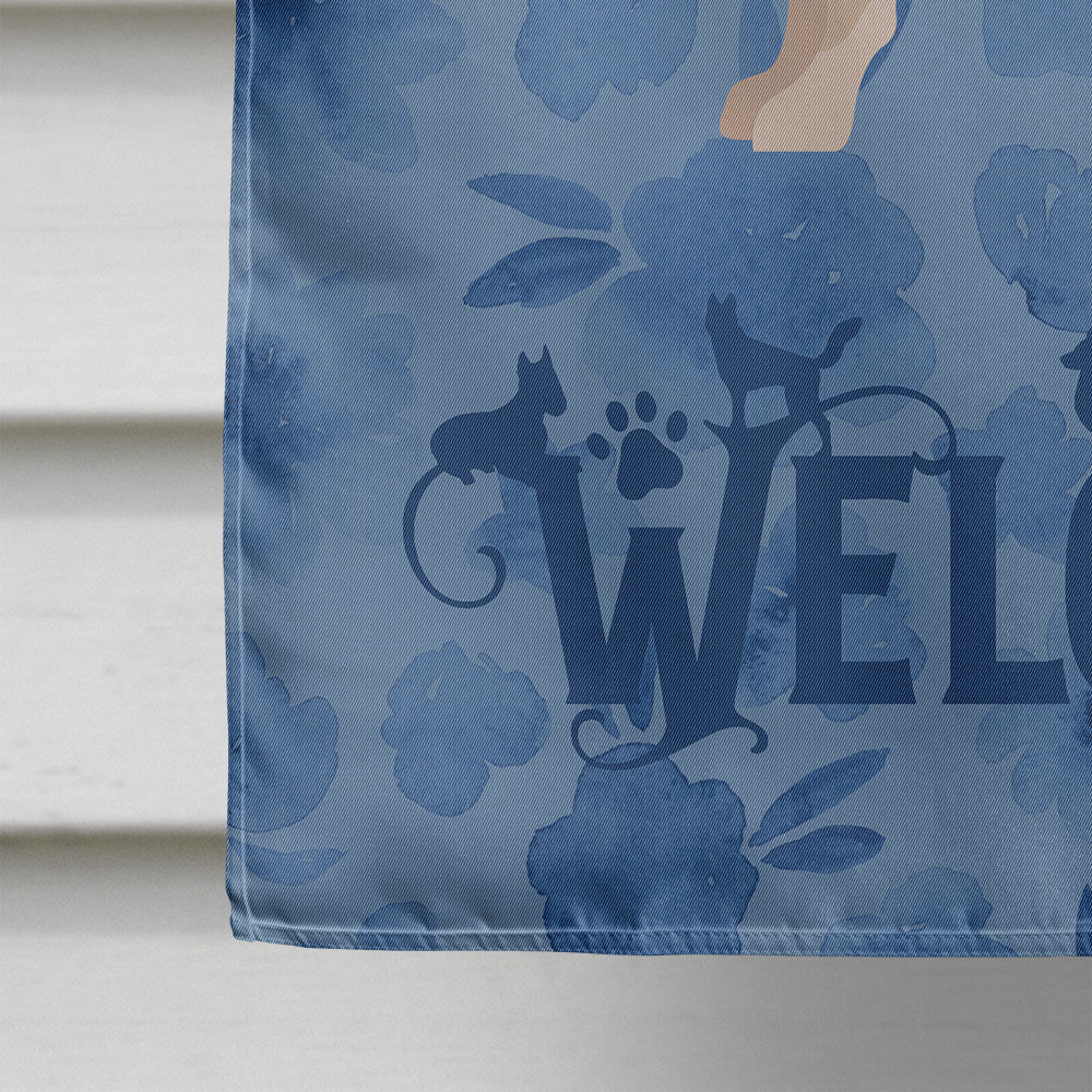 Chihuahua Welcome Flag Canvas House Size CK5976CHF  the-store.com.