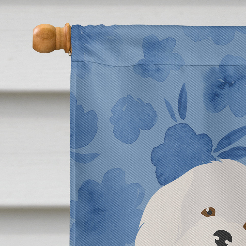 Coton de Tulear #2 Welcome Flag Canvas House Size CK5980CHF  the-store.com.