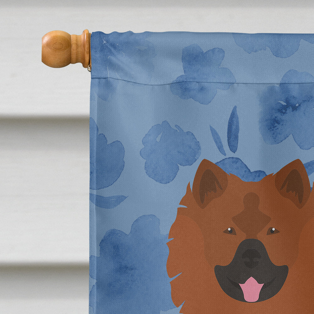 Eurasier Welcome Flag Canvas House Size CK5990CHF  the-store.com.