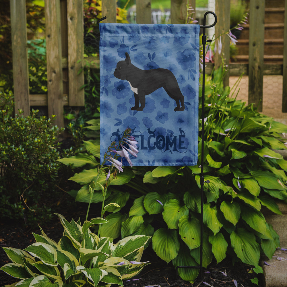 French Bulldog #1 Welcome Flag Garden Size CK5991GF  the-store.com.