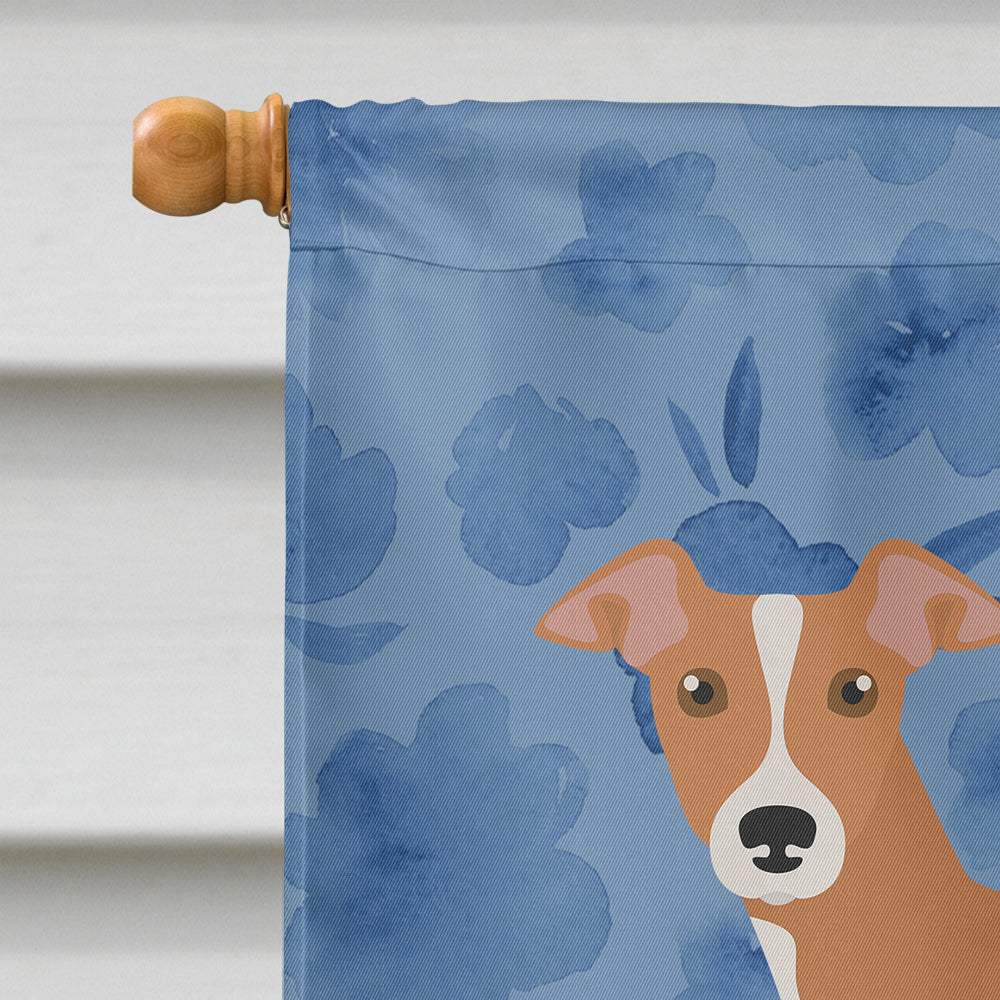 Italian Greyhound #2 Welcome Flag Canvas House Size CK6002CHF  the-store.com.