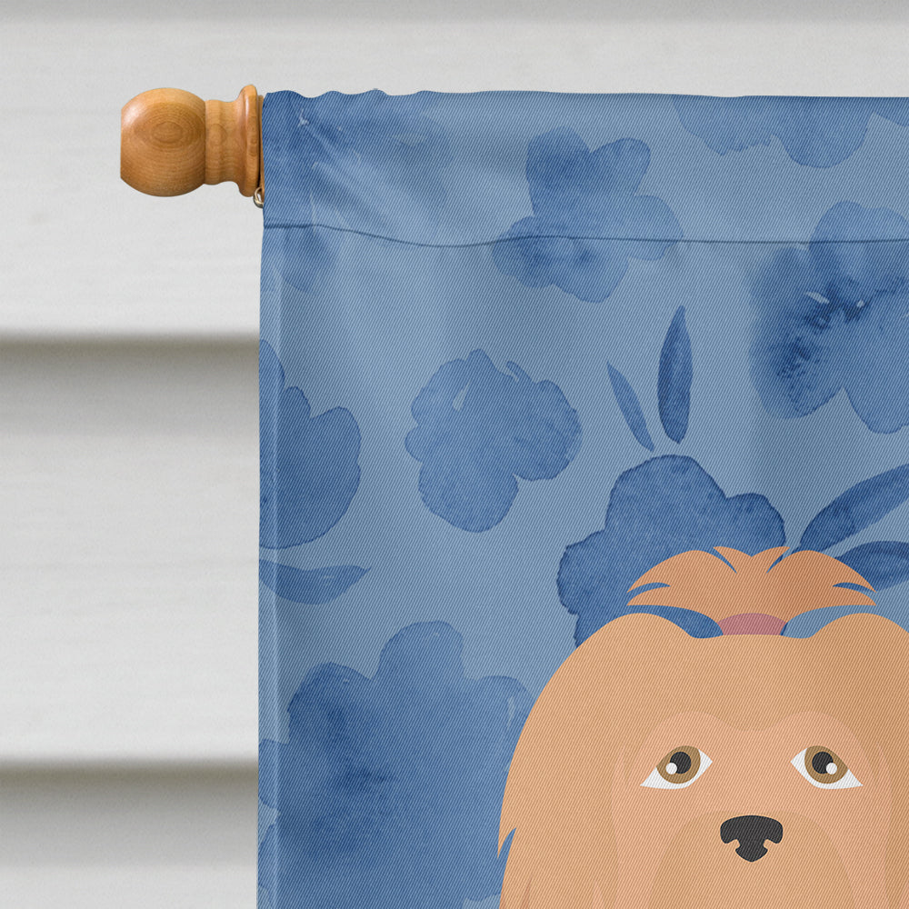 Lhasa Apso #1 Welcome Flag Canvas House Size CK6012CHF  the-store.com.