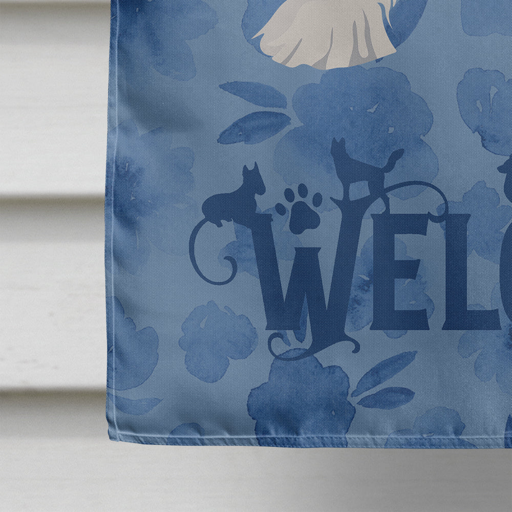 Lowchen Little Lion Dog #2 Welcome Flag Canvas House Size CK6015CHF  the-store.com.