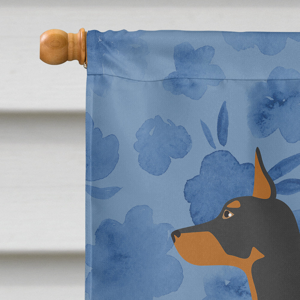 Manchester Terrier Welcome Flag Canvas House Size CK6018CHF