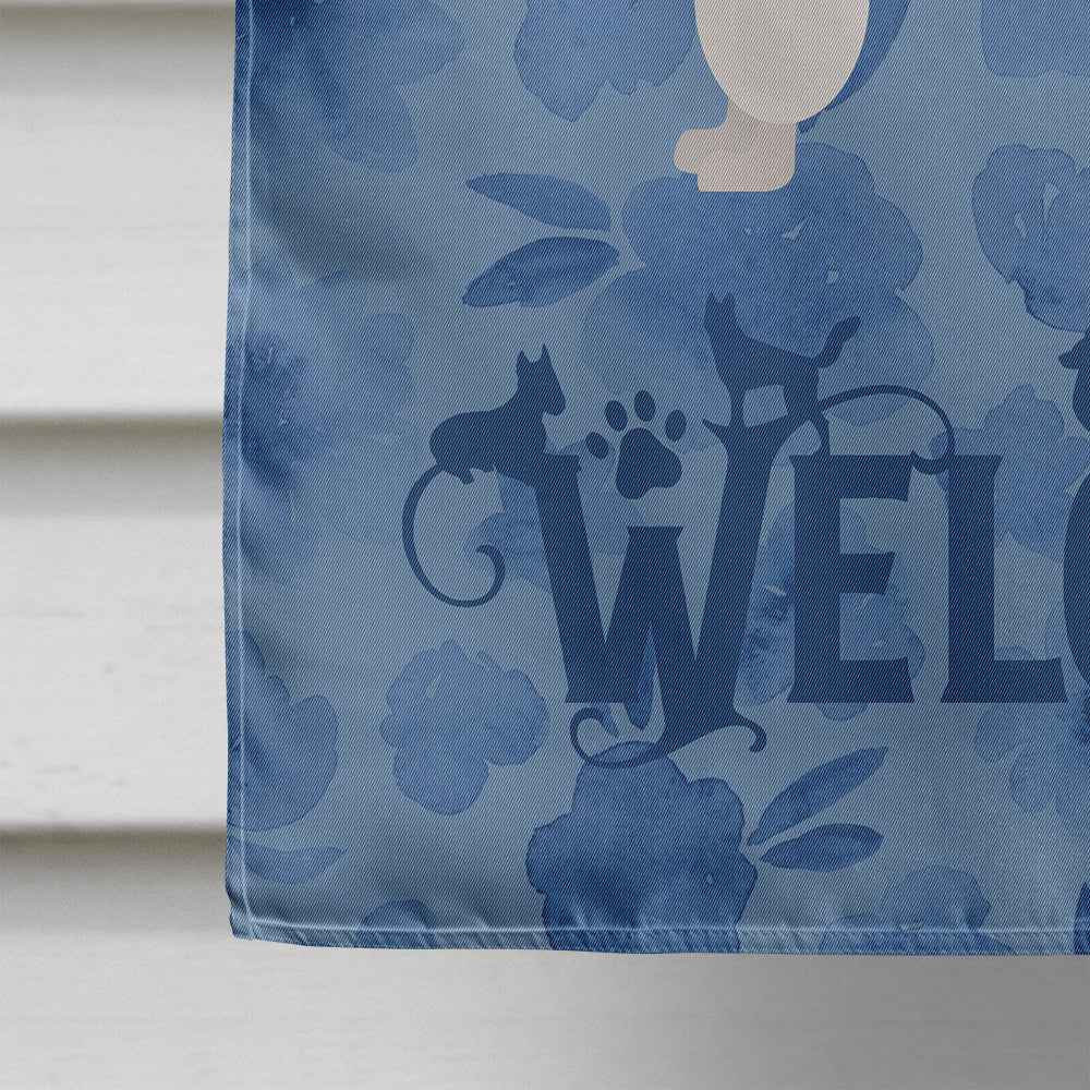 Poodle Welcome Flag Canvas House Size CK6036CHF  the-store.com.