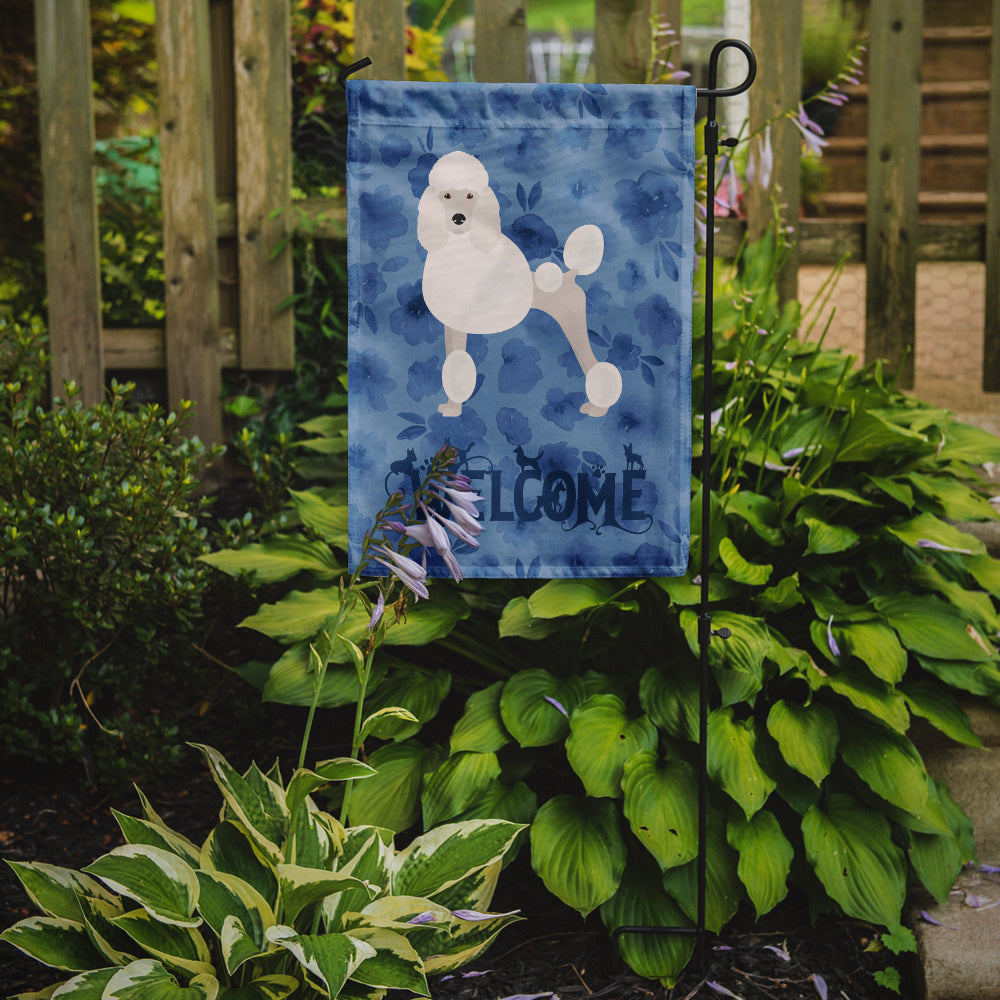 Poodle Welcome Flag Garden Size CK6036GF