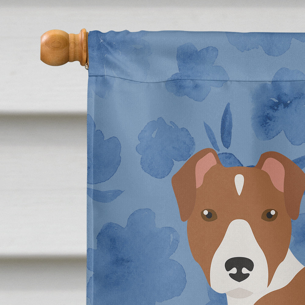 Rat Terrier Welcome Flag Canvas House Size CK6043CHF  the-store.com.