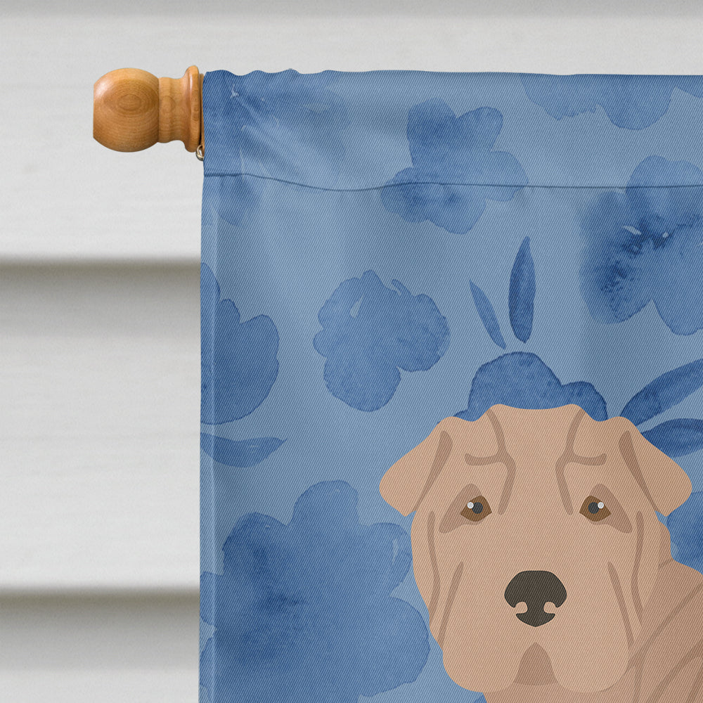 Shar Pei #2 Welcome Flag Canvas House Size CK6050CHF  the-store.com.