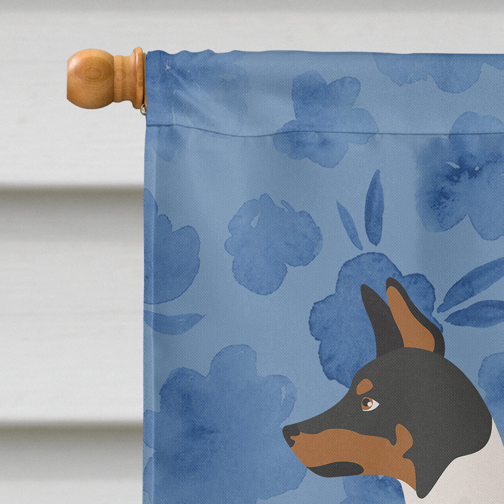 Toy Fox Terrier Welcome Flag Canvas House Size CK6055CHF