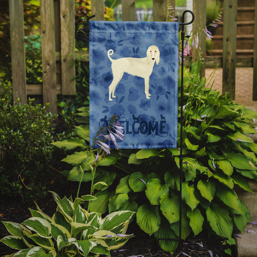 Afghan Hound Welcome Flag Garden Size CK6058GF  the-store.com.