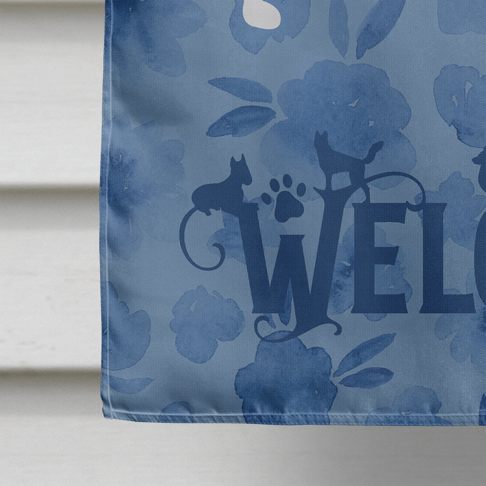 Boxer Welcome Flag Canvas House Size CK6065CHF