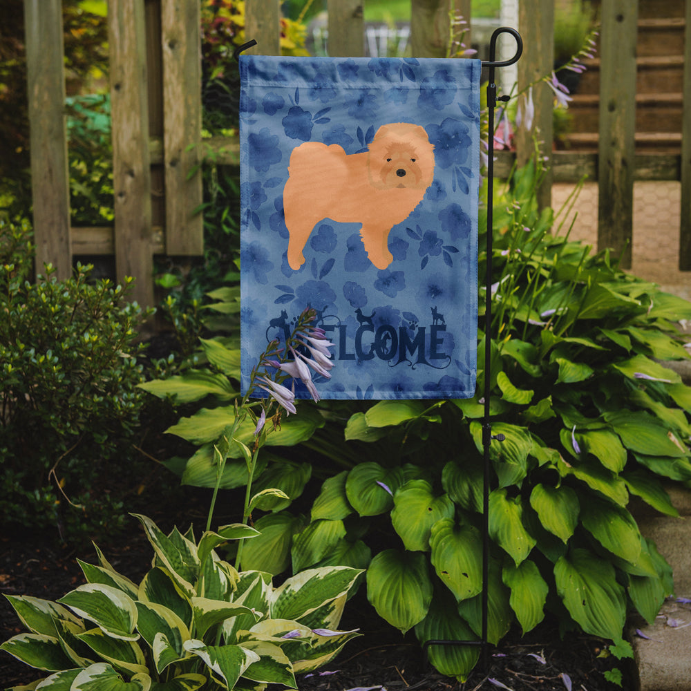 Chow Chow Welcome Flag Garden Size CK6073GF  the-store.com.