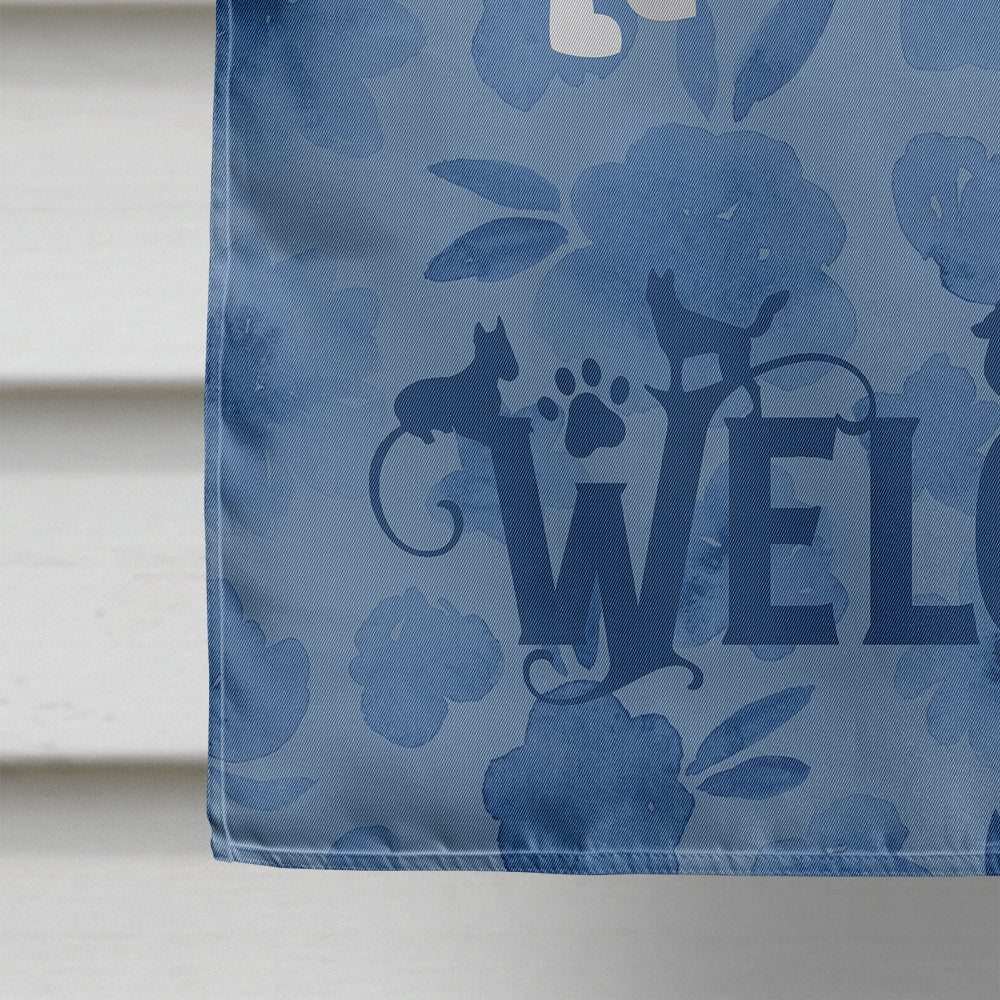 Dalmatian Welcome Flag Canvas House Size CK6074CHF