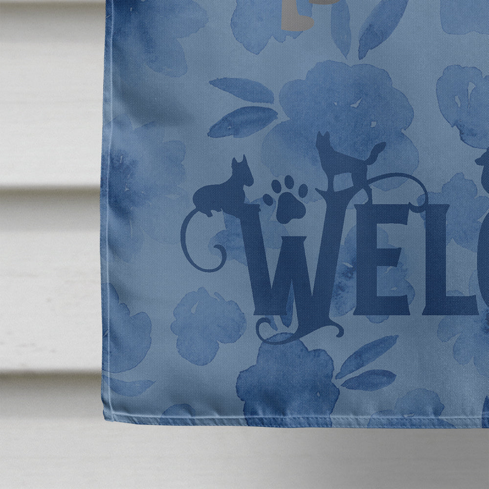 Greyhound Welcome Flag Canvas House Size CK6083CHF  the-store.com.