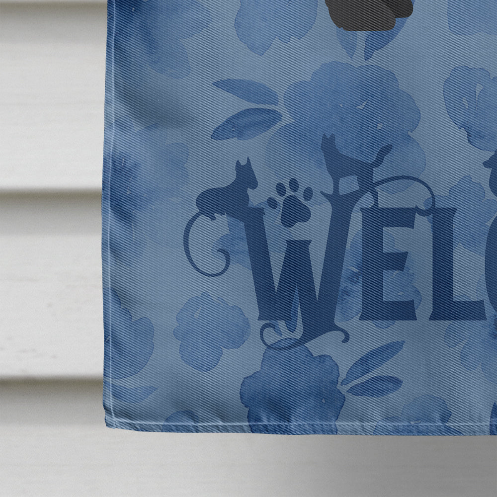 Labradoodle Welcome Flag Canvas House Size CK6087CHF  the-store.com.