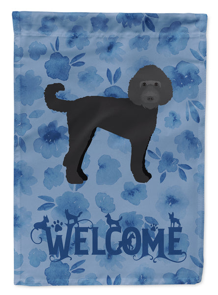 Labradoodle Welcome Flag Canvas House Size CK6087CHF