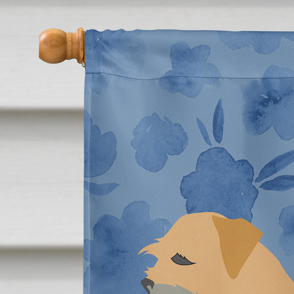Border Terrier Welcome Flag Canvas House Size CK6116CHF  the-store.com.